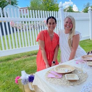 Miami Vibrant Coral Warp Dress